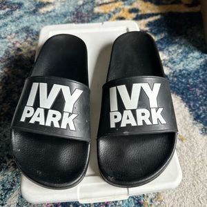 Ivy park slides size 9 in women